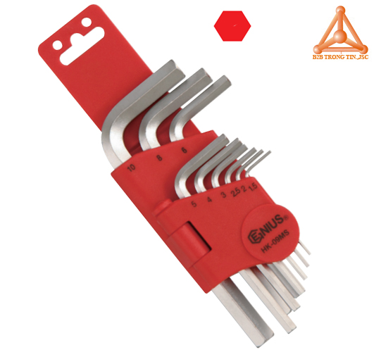 HK-09MS bộ lục giác lục lăng 9 chiếc hãng Genius