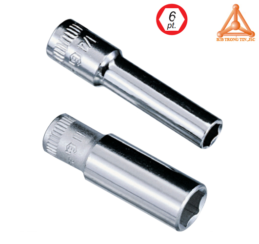 Khẩu, tuýp 1/4 loại dài hệ inch hãng Genius