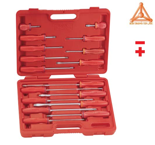 Bộ tuốc nơ vít đầu 2, 4 cạnh hãng Genius