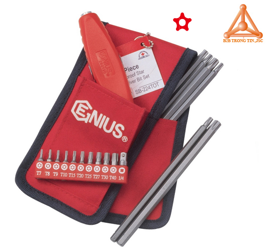 Bộ tuốc nơ vít đa năng đầu sao hãng genius