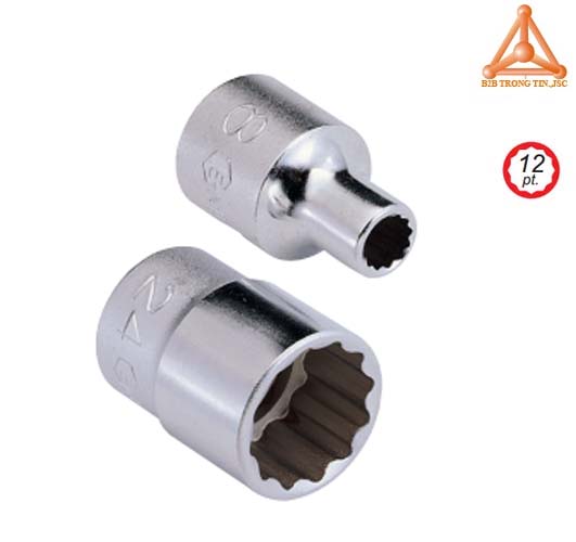 Khẩu 1 phần 2 hệ mét 12 lỗ hãng genius