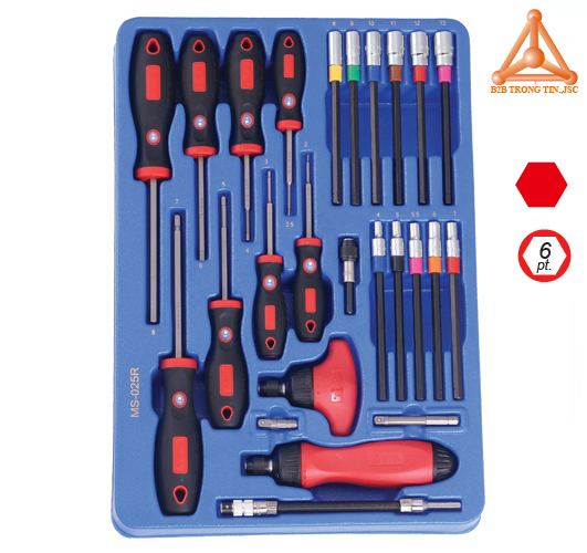 MS-025R khay đựng bộ tuốc nơ vits đa năng hãng Genius