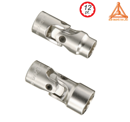 Khẩu, tuýp đầu lắc léo lỗ 12 cạnh hệ inch hãng Genius
