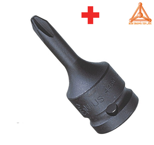 Khẩu, tuýp 3/8 đầu vít bốn cạnh hãng Genius