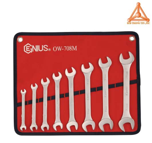 Bộ cờ lê hai đầu mở hãng genius