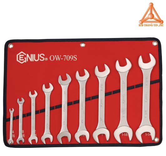 Bộ cờ lê hai đầu mở hãng genius