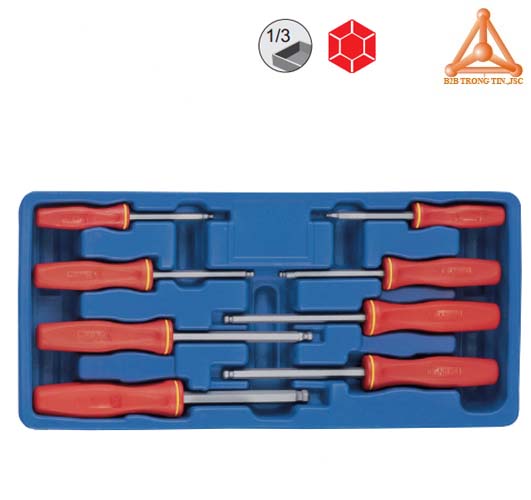 Bộ tuốc nơ vít đầu bi hãng Genius
