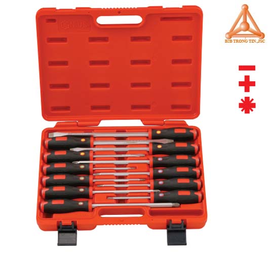 Bộ cờ lê đầu 2, 4, 8 cạnh hãng genius