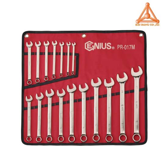 Bộ cờ lê đầu mỏ đầu tròng hãng Genius
