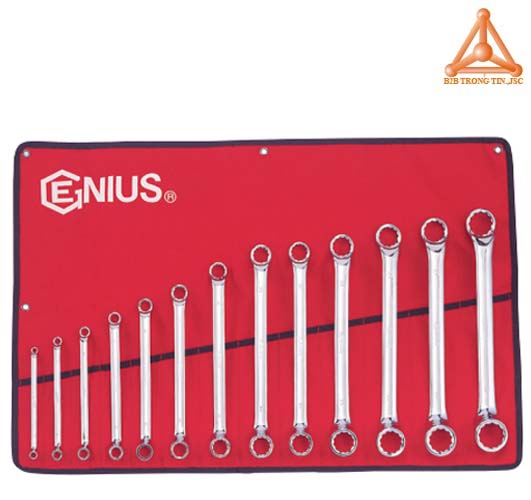 Bộ cờ lê hai đầu tròng hãng Genius