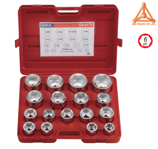 Bộ khẩu tay vặn 1 inch hãng Genius