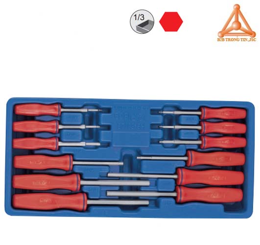Bộ tuốc nơ vít đầu lục giác hãng Genius 