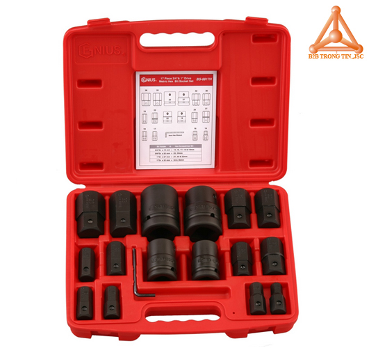 Bộ đầu khẩu, đầu vít lục giác Genius