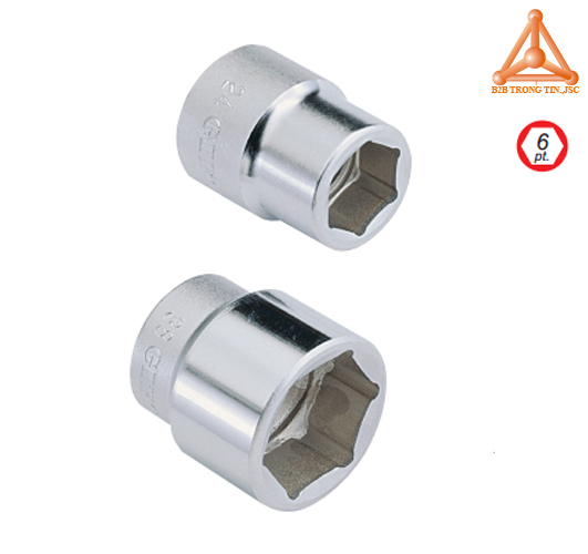 Khẩu 1 inch hệ mét hãng Genius