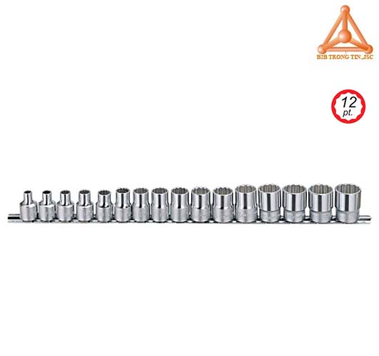Bộ khẩu 16 chiếc hệ mét hãng genius