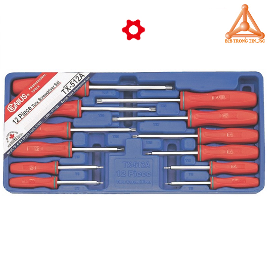 khay đựng bộ tuốc nơ vít hình sao hãng genius