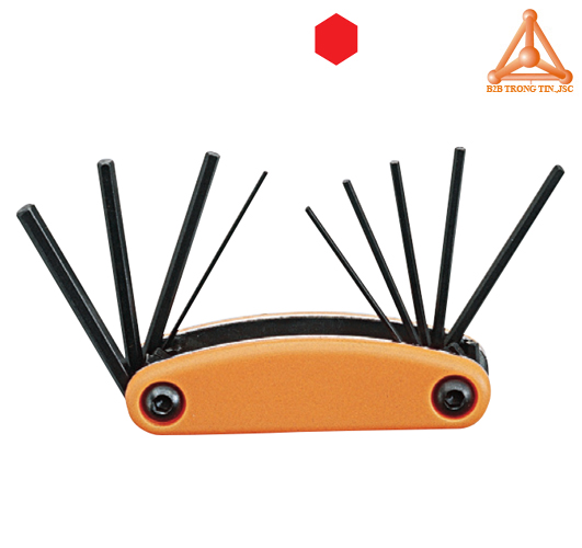 HK-009SF bộ chìa vặn lục giác 9 chiếc hệ inch hãng Genius
